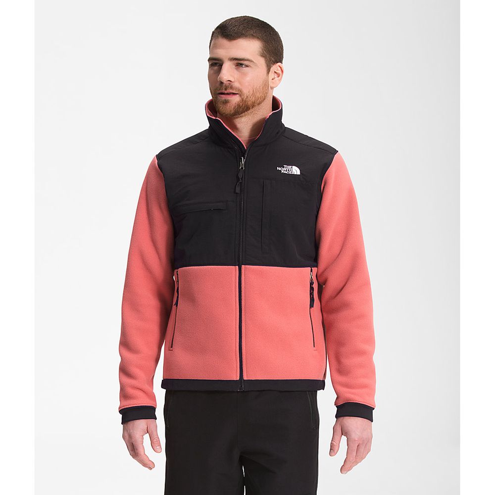 The North Face Fleece Jacket Mens Australia - The North Face Denali 2 Rose Snow (VZM-372649)